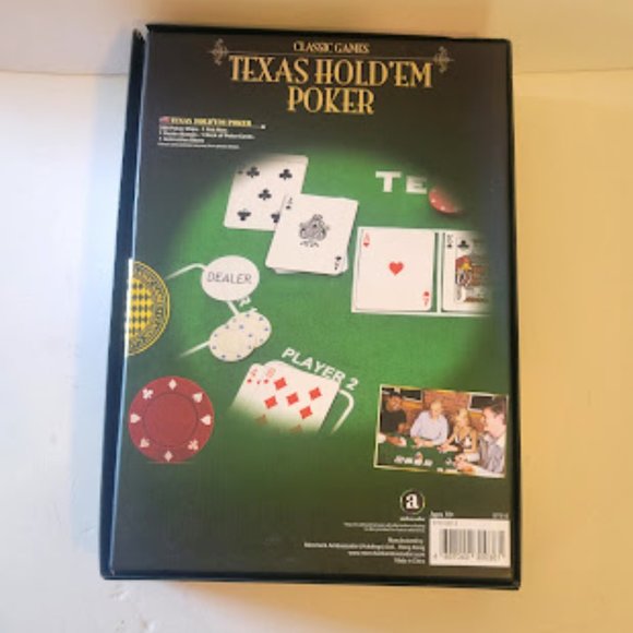 Texas Hold'em Poker Set New in Box, Never Opened - Picture 6 of 7